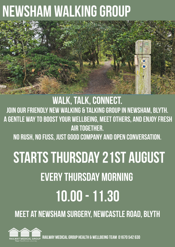 Poster of walking group